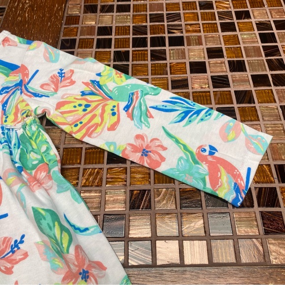 First Impressions Rainforest Baby Girl Set Tops - Picture 4 of 6